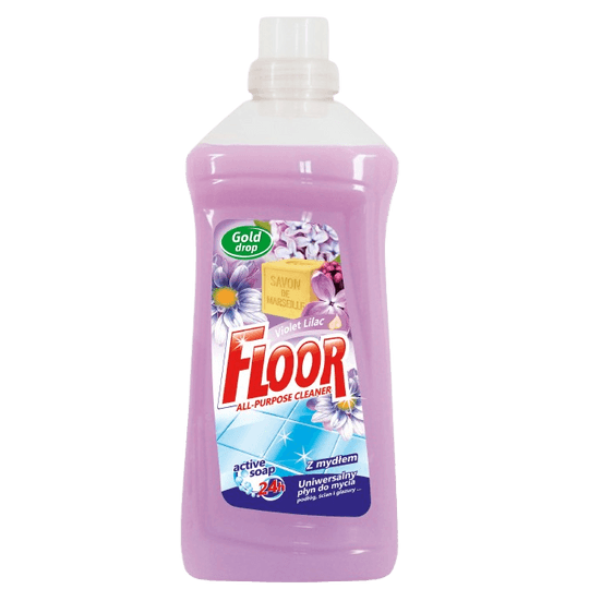 FLOOR Violet Lilac – Универсален почистващ препарат с аромат на люляк, 1 л