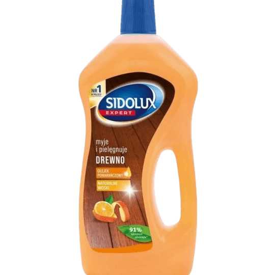 Sidolux Expert за дърво – Препарат с портокалово масло и восъци, 750 мл.