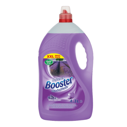 Омекотител за тъкани Booster Velvet Lavender – 4.3 л
