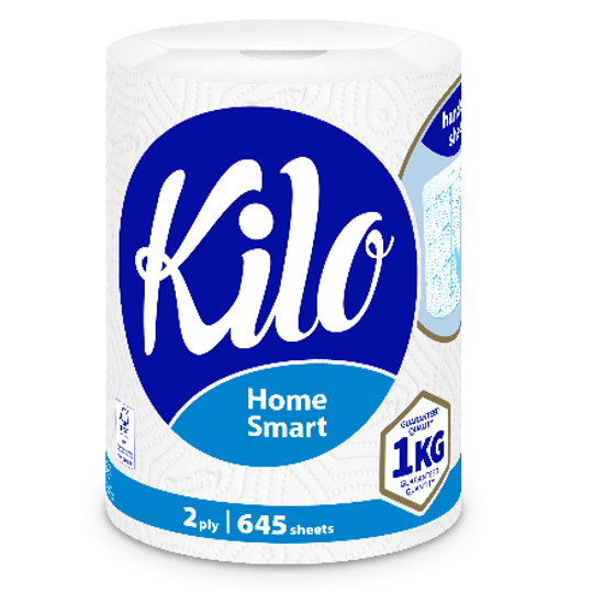 Kilo Smart - Кухненска ролка - 2 пласта - 645 листа