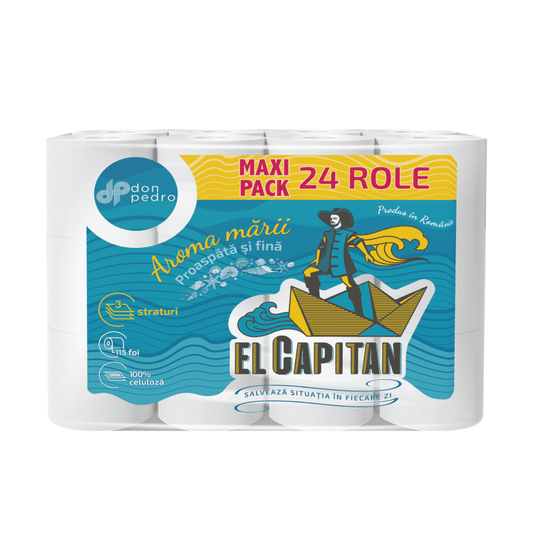 El Capitan 24 ролки, 3 пласта, ароматна