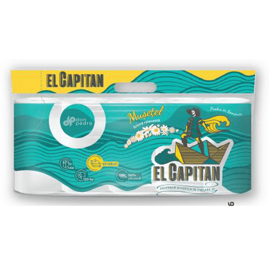 El Capitan 10 ролки, 3 пласта, ароматна