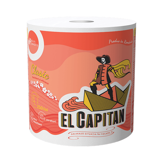 El Capitan Ролка, 1 x 250 листа, 2 пласта