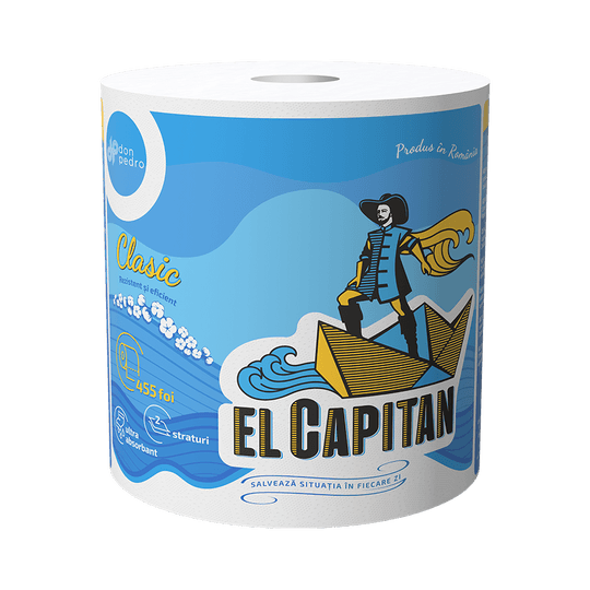 El Capitan Ролка, 1 x 455 листа, 2 пласта