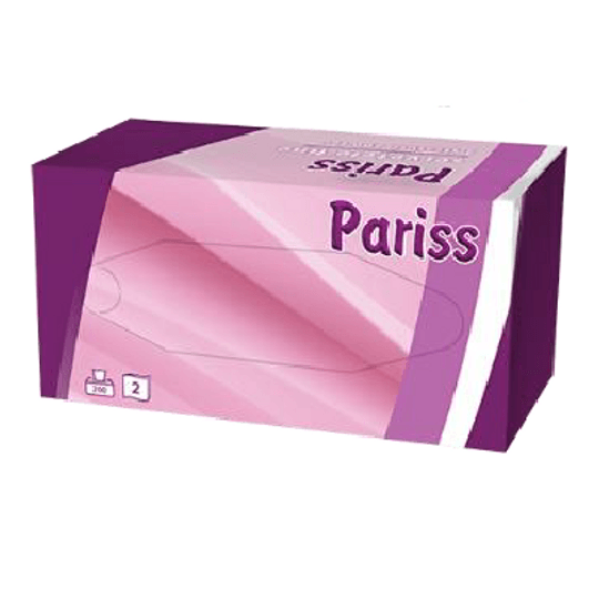 Pariss салфетки за лице - 2 пласта - 200 листа