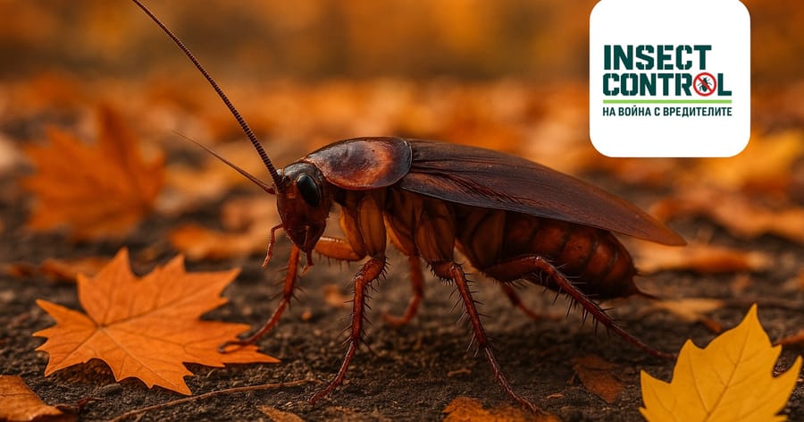 Есенна профилактика срещу хлебарки – защо е важно да не чакаме зимата