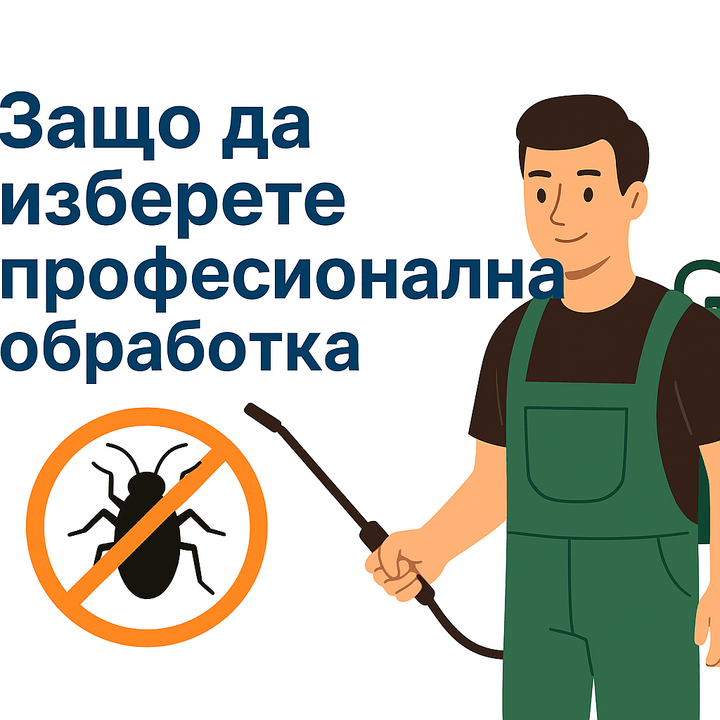 Защо да изберете професионална защита от Инсект Контрол