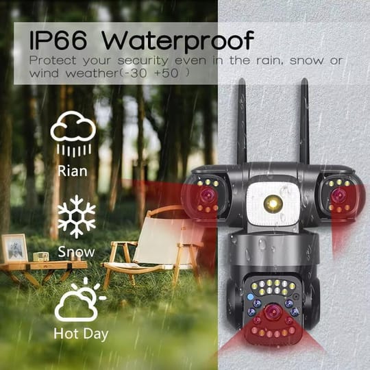 тройна камера