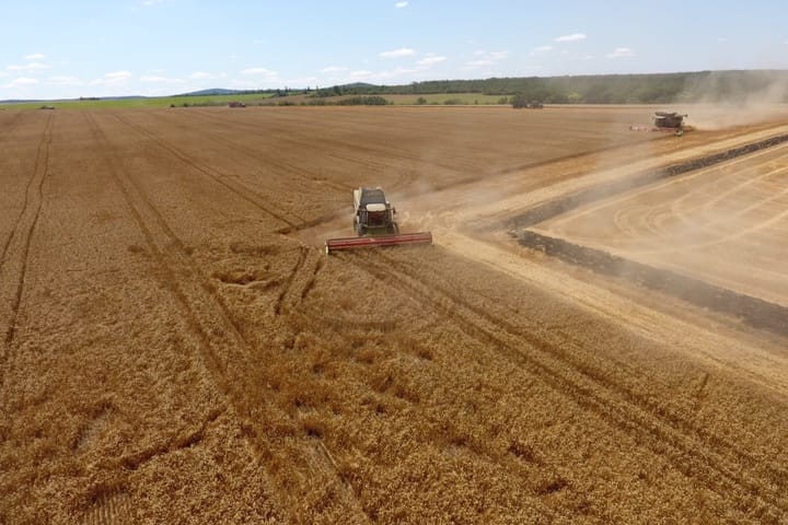 combine harvester