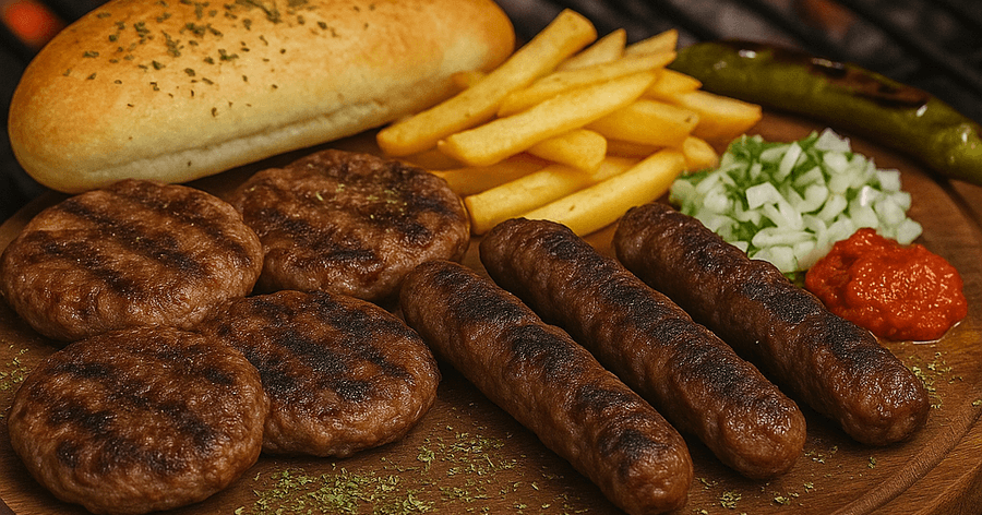 Българска скара – кюфтета и кебапчета на жар