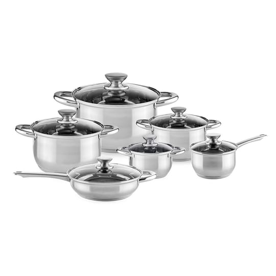 Комплект съдове за готвене Muhler MR-1242 NEW 12 части