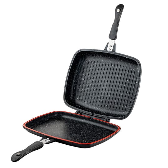 Тиган грил, двоен Muhler Hanna MR-3207M 32x25cm