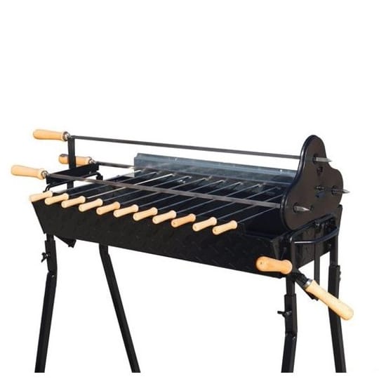 Класическо Кипърско барбекю 70см Souvla с мотор