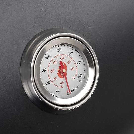 Барбекю на дървени въглища Black Taurus 660 | LANDMANN