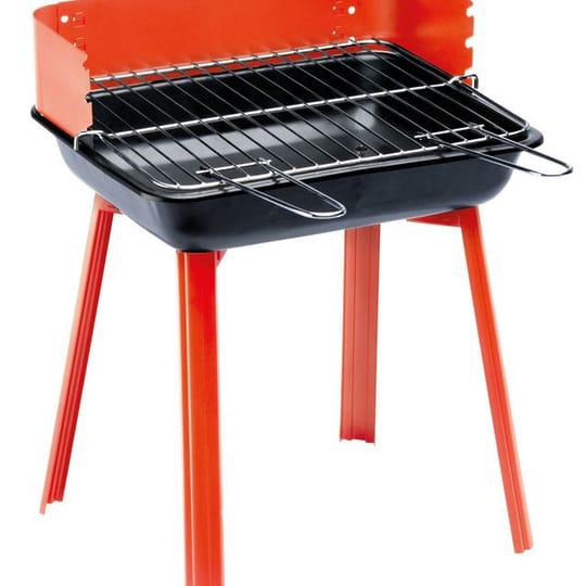  Барбекю на дървени въглища GRILL CHEF PORTA GO Red | LANDMANN