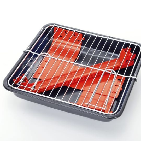  Барбекю на дървени въглища GRILL CHEF PORTA GO  | LANDMANN червен