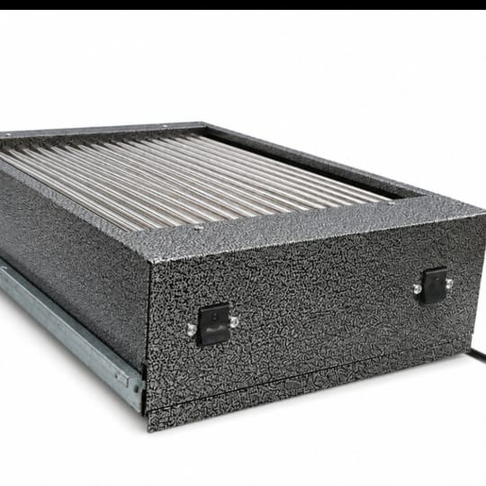 Професионална Ел. скара Аида 4000W с 2 ключа Неръждаема стомана