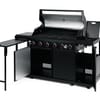 Газово барбекю Outdoor Kitrchen 6.1 MaxX Black (6 горелки + котлон) | LANDMANN