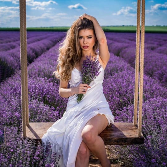 Фотосесия в лавандулово поле