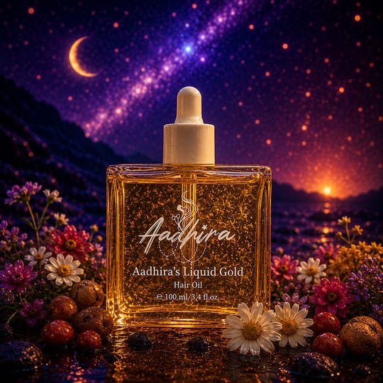 Aadhira’s Liquid Gold олио за коса 100мл
