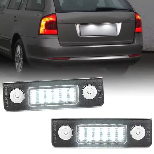 Лед плафони за регистрационен номер SKODA II