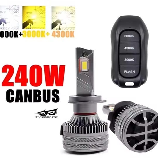 Лед Крушки с дистанционно " ТриКолор"