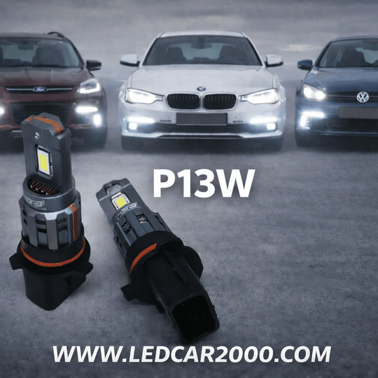 Лед крушки P13W DRL CANBUS