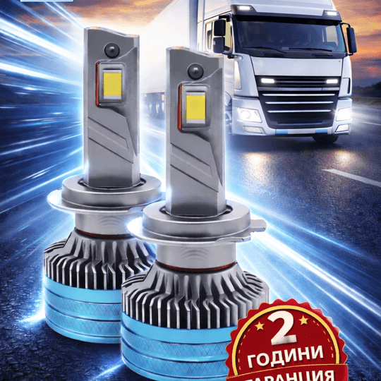 LED крушки за камиони – мощност и сигурност на пътя