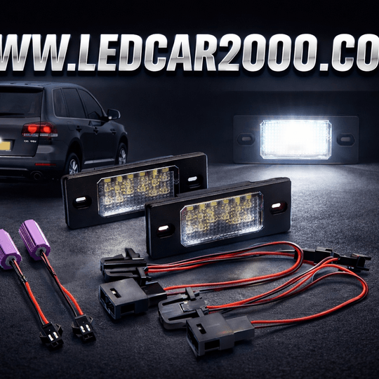 Лед плафони за регистрационен номер VW PORSCHE FORD JAGUAR