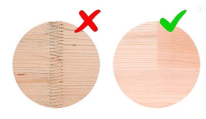 напукано дърво