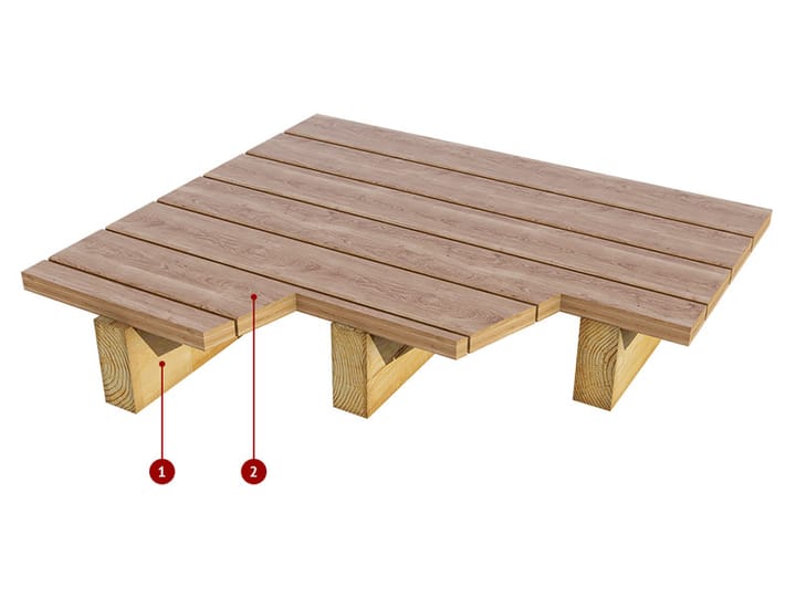 Напречно сечение на тераса