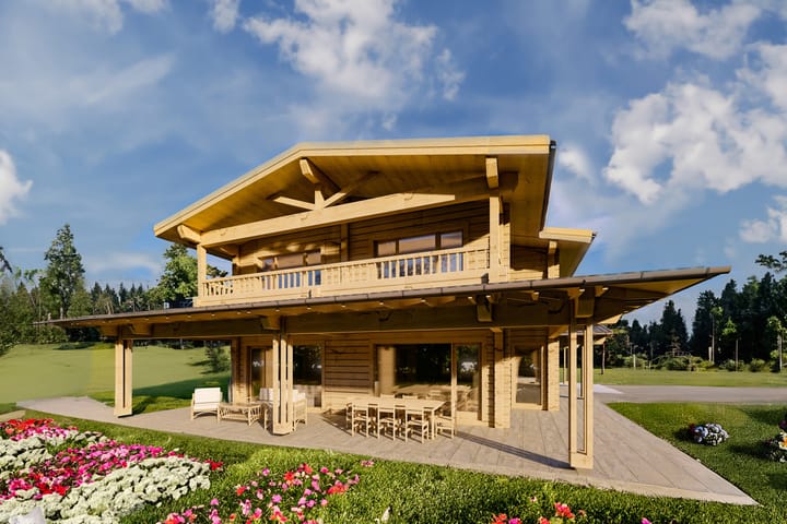 дървена къща