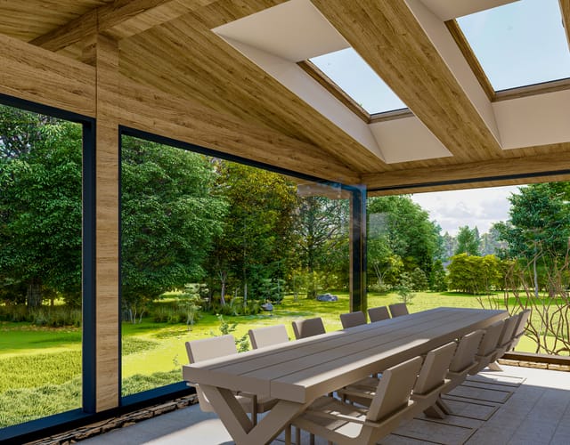 дървена къща в Габрово