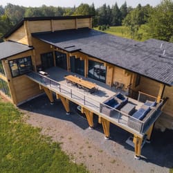 дървена къща 