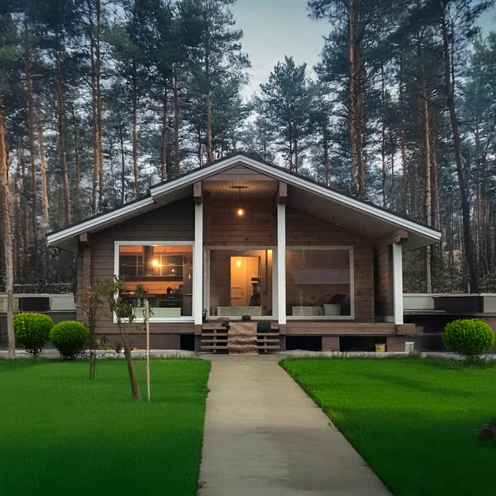 Дървена къща 