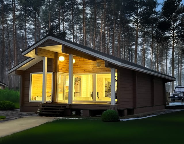 дървена къща