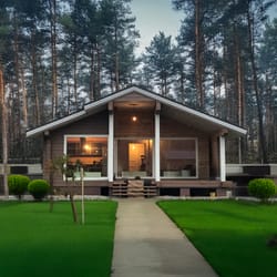 Дървена къша