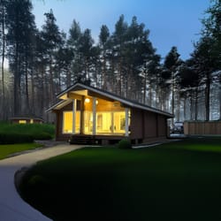 Дървена къша