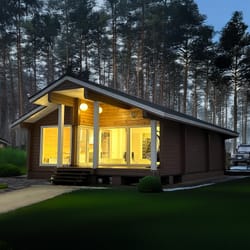 Дървена къша