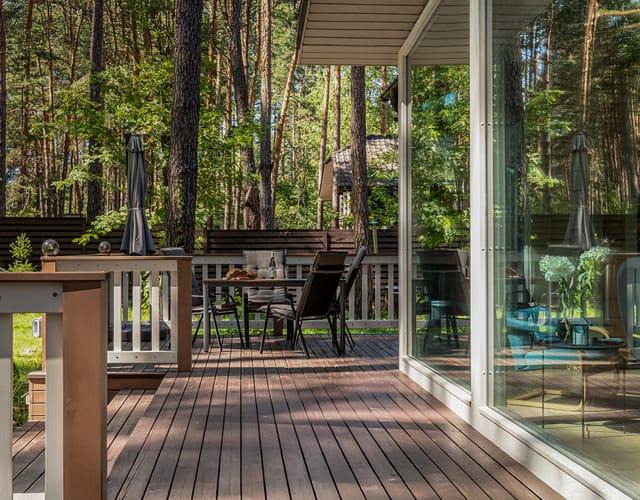 дървена къща 