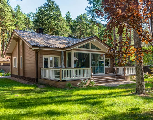 дървена къща