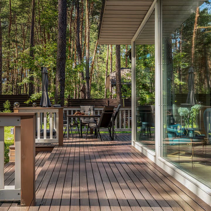 Дървена къща отвътре