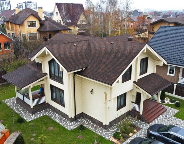 дървена къща 