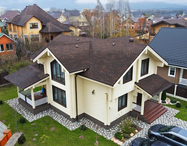 дървена къща 