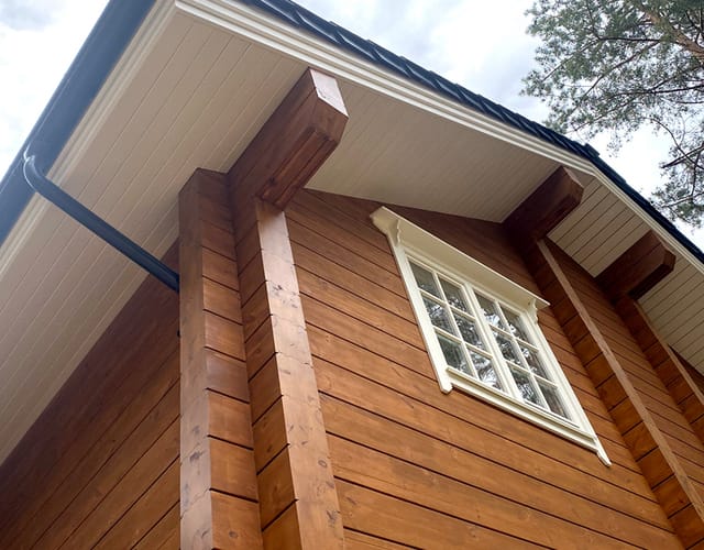 дървена къща 