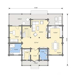 Дървена къша