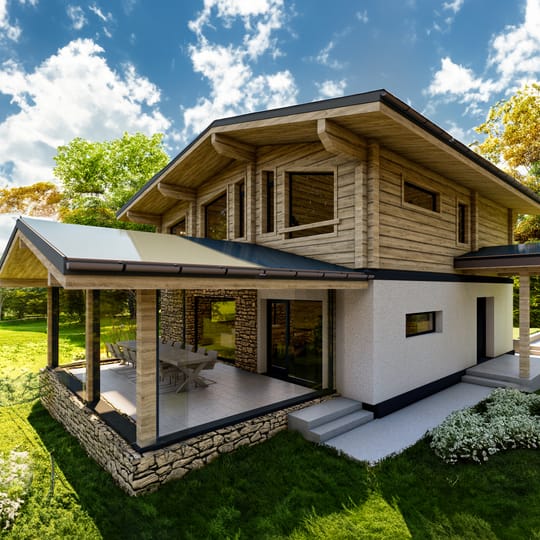 дървена къща