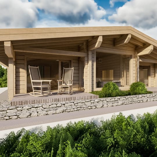 Къщата е създадена с любов и внимание към детайла! 