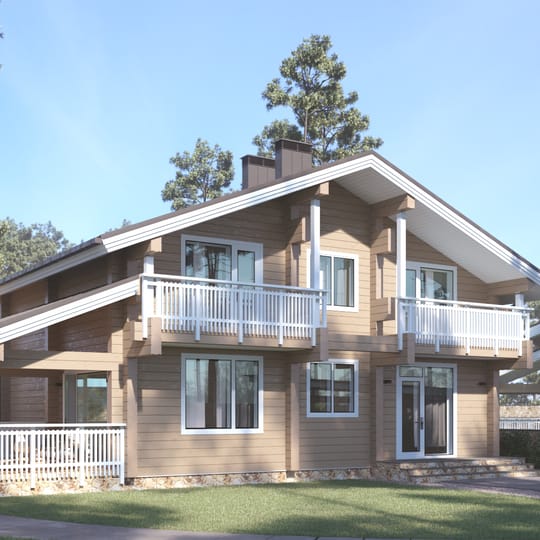 Двуетажна хижа 193