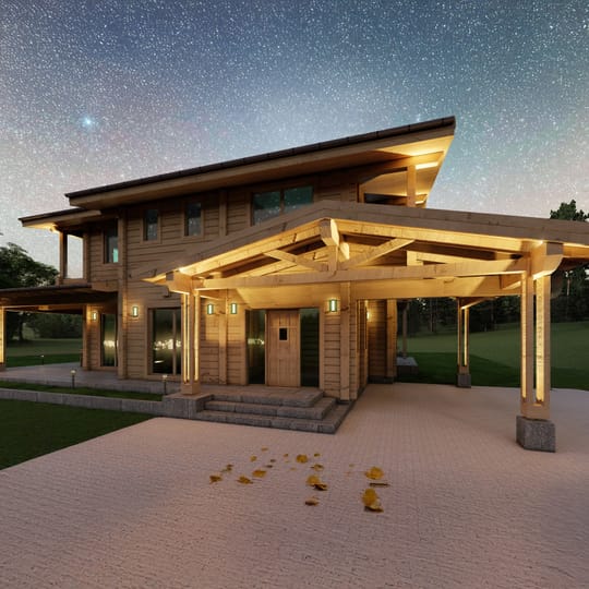 Еднофамилна къща на два етажа 266